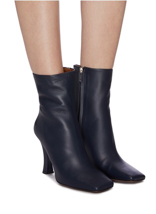 Figure View - Click To Enlarge - NEOUS - 'Ionopsis' leather ankle boots