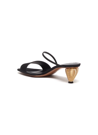 - NEOUS - 'Thallis' spiral metallic heel strappy sandals