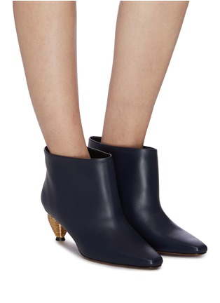 Figure View - Click To Enlarge - NEOUS - 'Octo' leather ankle boots
