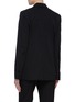 Back View - Click To Enlarge - HELMUT LANG - Layered notched lapel wool twill blazer