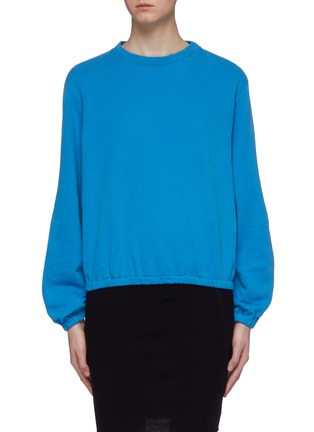Main View - Click To Enlarge - HELMUT LANG - D-ring strap cuff sweatshirt