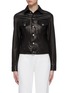 Main View - Click To Enlarge - HELMUT LANG - 'Femme' leather trucker jacket