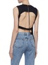 Back View - Click To Enlarge - HELMUT LANG - Cutout open back sleeveless top