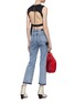 Figure View - Click To Enlarge - HELMUT LANG - Cutout open back sleeveless top
