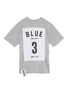 Main View - Click To Enlarge - STUDIO CONCRETE - 'Series 1 to 10' oversized unisex T-shirt – 3 Blue