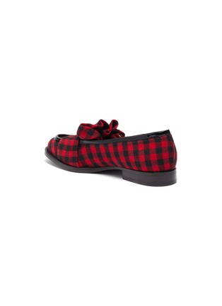  - MIDNIGHT 00 - Embellished crescent check plaid loafers