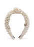 Main View - Click To Enlarge - LELE SADOUGHI - Faux pearl knot velvet headband
