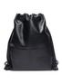 Main View - Click To Enlarge - A-ESQUE - Leather drawstring backpack