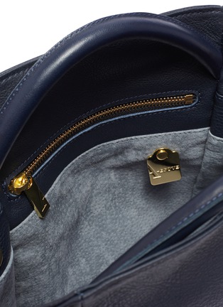 Detail View - Click To Enlarge - A-ESQUE - 'Basket Midi' leather bag