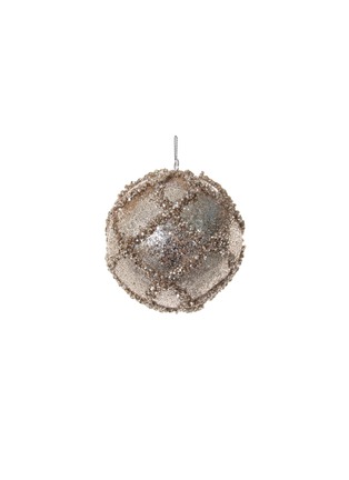 Main View - Click To Enlarge - SHISHI - Glitter lattice ball Christmas ornament