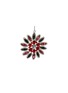Main View - Click To Enlarge - SHISHI - Jewel snowflake Christmas ornament – Red