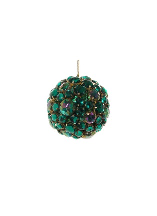 Main View - Click To Enlarge - SHISHI - Cluster jewel ball Christmas ornament – Green