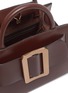 Detail View - Click To Enlarge - BOYY - 'Bobby 23' buckled leather satchel