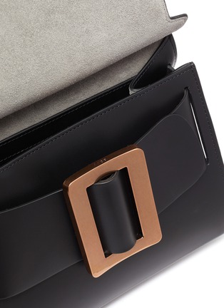 Detail View - Click To Enlarge - BOYY - 'Karl 24' buckled leather satchel