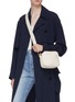 Figure View - Click To Enlarge - DEMELLIER - 'The Athens' croc embossed leather square crossbody bag