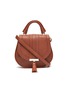 Main View - Click To Enlarge - DEMELLIER - 'The Nano Venice' tassel leather saddle bag