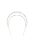 Main View - Click To Enlarge - LELET NY - 'Heart Knot' Swarovski crystal tiered headband