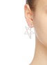Figure View - Click To Enlarge - LELET NY - 'Seeing Stars' Swarovski crystal earrings