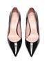 Detail View - Click To Enlarge - PEDDER RED - 'Onaly' patent leather pumps