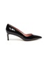 Main View - Click To Enlarge - PEDDER RED - 'Onaly' patent leather pumps