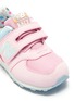 Detail View - Click To Enlarge - NEW BALANCE - '574' floral print counter toddler sneakers