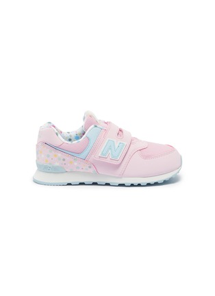Main View - Click To Enlarge - NEW BALANCE - '574' floral print counter kids sneakers