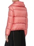 Back View - Click To Enlarge - MONCLER - Zip gusset sleeve down puffer jacket