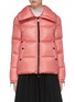 Main View - Click To Enlarge - MONCLER - Zip gusset sleeve down puffer jacket