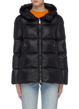 Main View - Click To Enlarge - MONCLER - 'Seritte' hooded down puffer jacket