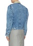 Back View - Click To Enlarge - ISABEL MARANT ÉTOILE - 'Nolinea' faux shearling collar puff sleeve denim jacket