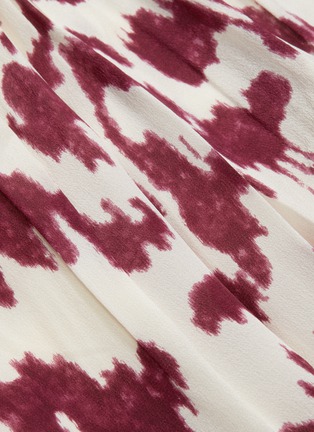 Detail View - Click To Enlarge - ISABEL MARANT ÉTOILE - 'Yeba' leopard print silk crepe midi skirt