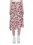 Main View - Click To Enlarge - ISABEL MARANT ÉTOILE - 'Yeba' leopard print silk crepe midi skirt