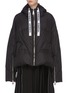 Main View - Click To Enlarge - KHRISJOY - Hooded zip cuff down puffer jacket