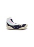 Main View - Click To Enlarge - COLLÉGIEN - Shooting star intarsia toddler sock knit sneakers