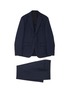 Main View - Click To Enlarge - LARDINI - Windowpane check wool suit