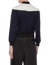 Back View - Click To Enlarge - 3.1 PHILLIP LIM - Faux pearl colourblock yoke track jacket