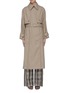 Main View - Click To Enlarge - 3.1 PHILLIP LIM - Belted flannel trench coat