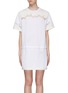 Main View - Click To Enlarge - 3.1 PHILLIP LIM - Chantilly lace insert panelled T-shirt dress