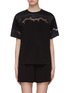 Main View - Click To Enlarge - 3.1 PHILLIP LIM - Chantilly lace insert T-shirt