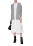 Figure View - Click To Enlarge - 3.1 PHILLIP LIM - Faux pearl button cardigan