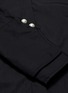  - 3.1 PHILLIP LIM - Belted back faux pearl button cuff shirt