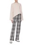 Figure View - Click To Enlarge - 3.1 PHILLIP LIM - Houndstooth check plaid pants