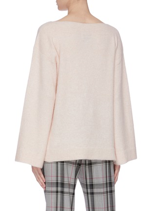 Back View - Click To Enlarge - 3.1 PHILLIP LIM - Bell sleeve boat neck sweater