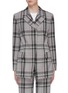Main View - Click To Enlarge - 3.1 PHILLIP LIM - Houndstooth check plaid darted blazer