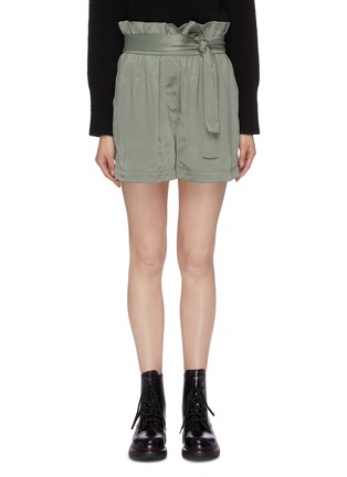 Main View - Click To Enlarge - 3.1 PHILLIP LIM - Belted satin paperbag shorts