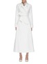 Main View - Click To Enlarge - GABRIELA HEARST - 'Cassatt' belted twill trench coat