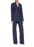 Figure View - Click To Enlarge - GABRIELA HEARST - 'Miles' windowpane check double breasted wool blazer