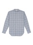 Main View - Click To Enlarge - CAMOSHITA - Mandarin collar check plaid shirt