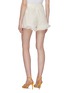 Back View - Click To Enlarge - C/MEO COLLECTIVE - 'Talk This Over' dot embroidered ruffle cuff shorts