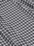 Detail View - Click To Enlarge - C/MEO COLLECTIVE - 'Provided' cutout waist houndstooth print dress